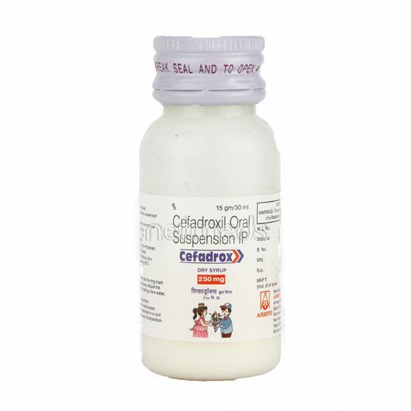 cefadrox 250mg dry syrup 30ml