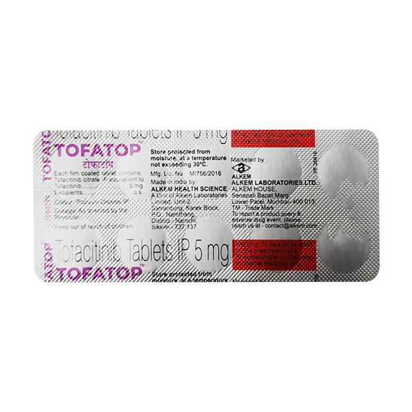 tofatop 5mg tablet