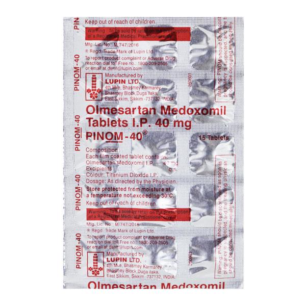 Pinom 40mg Tablet 15'S : Price, Uses, Side Effects | Netmeds