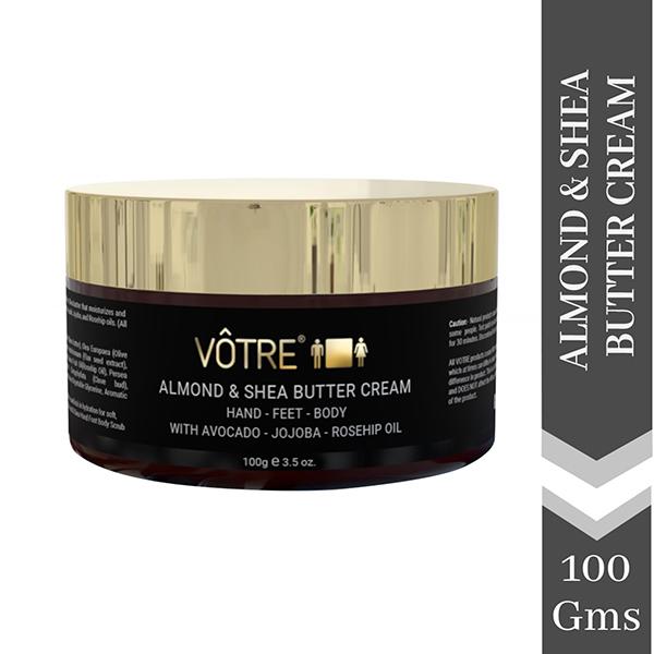 Buy Votre Hand Foot Creme Almond Shea Butter 100 ml Online