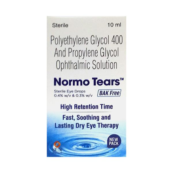 normo tears bak free ophthalmic solution 10ml