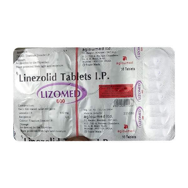Buy LIZOMED 600 Tablet 10's Online at Upto 25% OFF | Netmeds