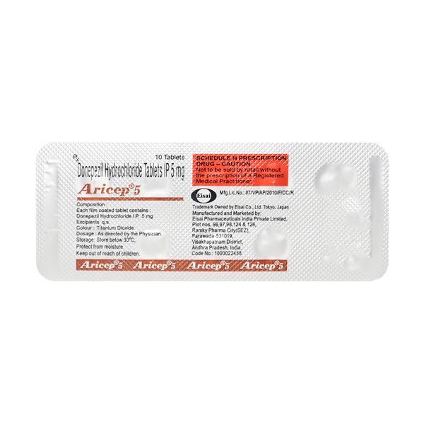 aricep 5mg tablets