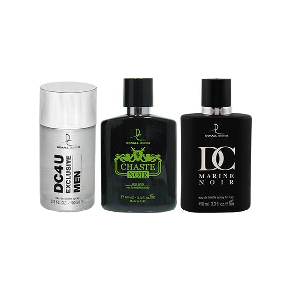 Buy Dorall Collection DC 4 U Exclusive + Chaste + DC Marine EDT Set 3's ...
