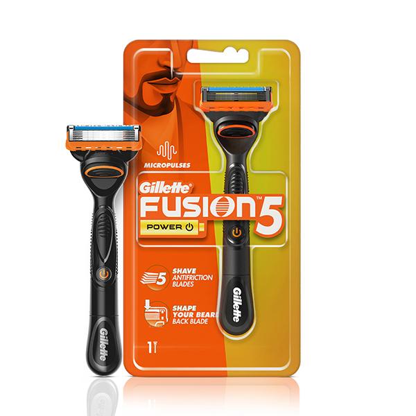 Buy Gillette Fusion5 Power Razor for Men for Perfect Shave and Perfect ...