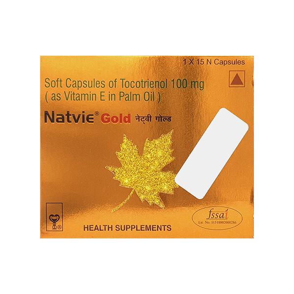 NATVIE GOLD Capsule 15's - Price, Uses, Side Effects | Netmeds