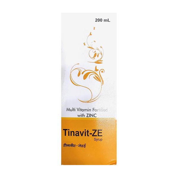 Tinavit Ze Syrup 200ml Price, Uses, Side effects | Netmeds