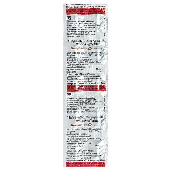 deriphyllin m tablet