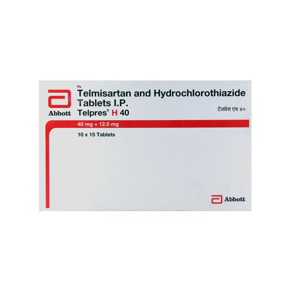 Telpres H 40mg Tablet 15'S : Price, Uses, Side Effects | Netmeds
