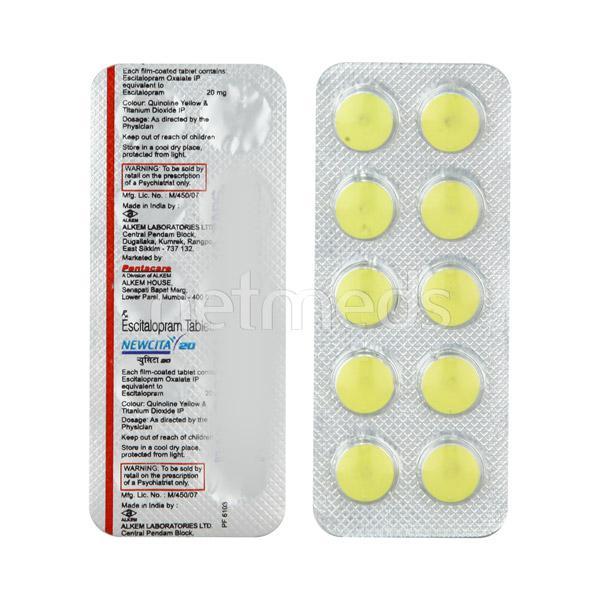 Newcita 20mg Tablet 10'S : Price, Uses, Side Effects | Netmeds