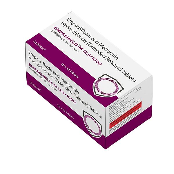 Buy EMPASHIELD M 12.5/1000 Tablet 10's Online | Netmeds