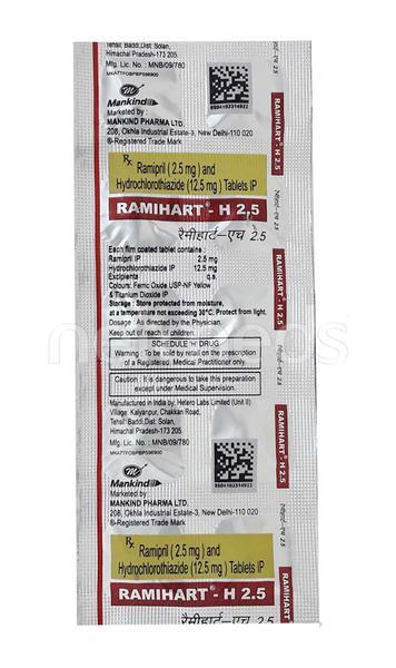 ramihart h 2.5mg tablets