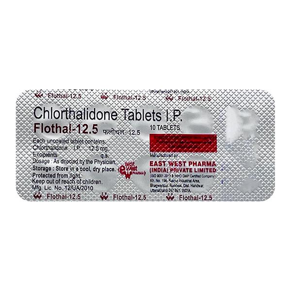 Flothal 12.5mg Tablet 10'S Price, Uses, Side effects, Substitutes | Netmeds