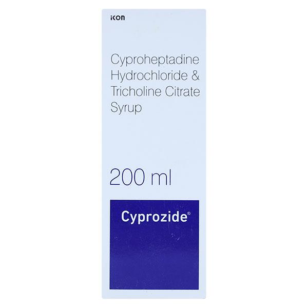 CYPROZIDE Syrup 200ml Price, Uses, Side effects, Substitutes | Netmeds