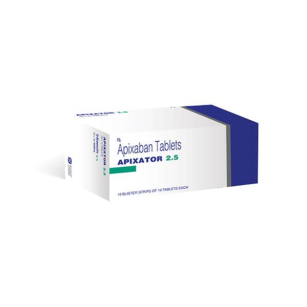 APIXATOR 2.5 Tablet 10's Price, Uses, Side effects, Substitutes | Netmeds
