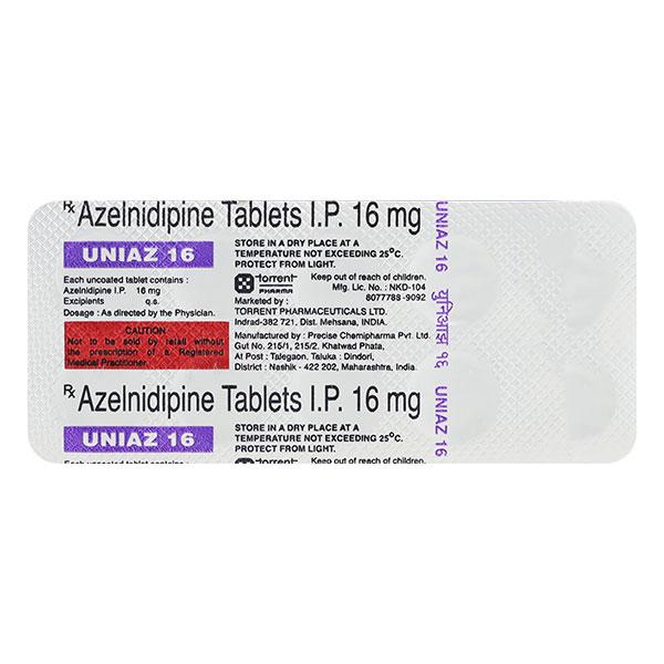 uniaz 16mg tablet