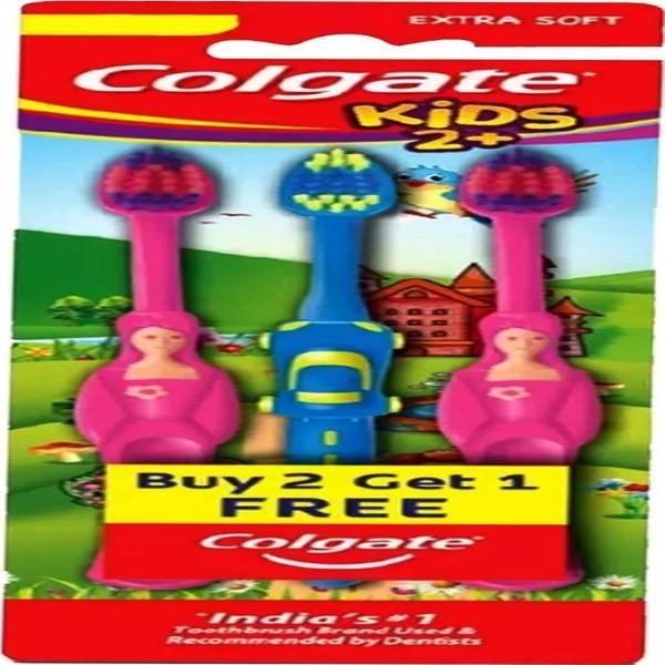 Buy Colgate-Palmolive, Colgate Kids (2+ years) Gentle Soft Toothbrush ...
