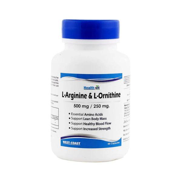 L-Arginine L-Lysine L-Ornithine Tablets - Synergistic Amino Acid Complex 120 X 800mg Pills - Health Supplement Bodybuilder Gym Muscle Mass Support - Promotes Optimal Assimilation & Absorption (120 - View #5