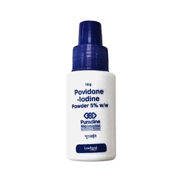 Puradine Microbicidal Sprinkling Powder 10gm Price, Uses, Side effects ...