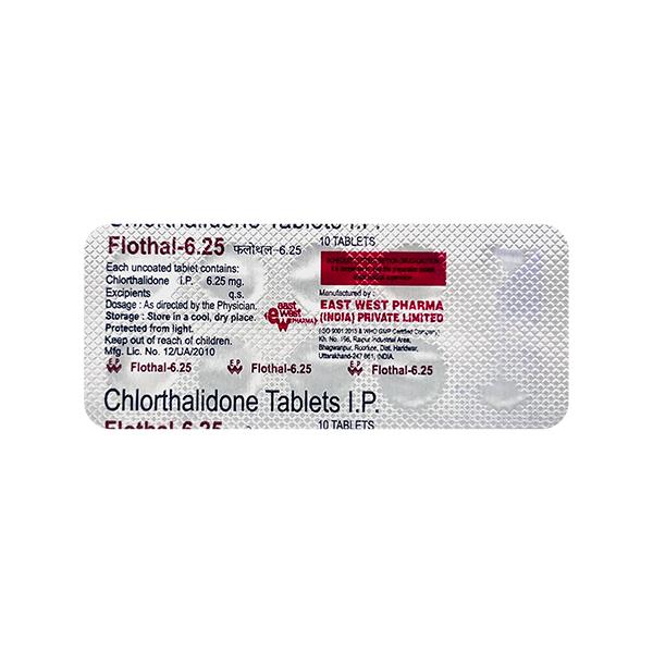 Flothal 6.25mg Tablet 10'S Price, Uses, Side effects, Substitutes | Netmeds