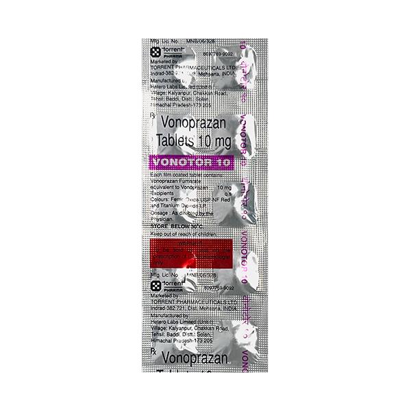 Buy VONOTOR 10 Tablet 10's Online | Netmeds