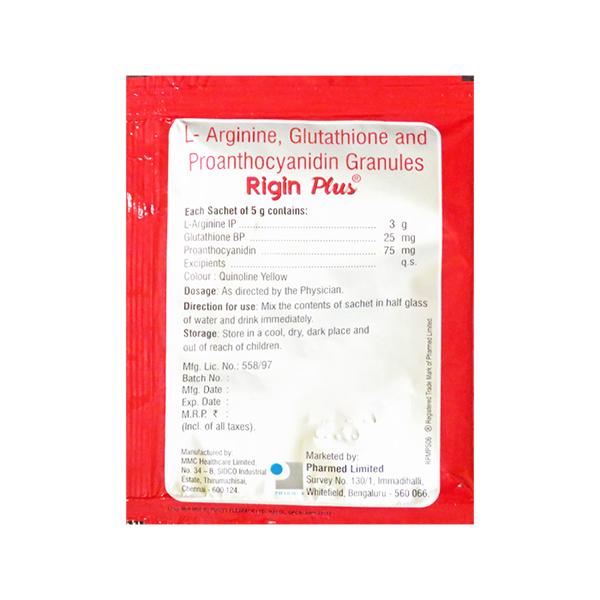 Rigin plus Sugar Free Apple Flavour Sachet 5gm Price, Uses, Side effects,  Substitutes | Netmeds