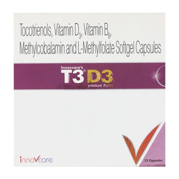 T3D3 Capsule 15'S - Price, Uses, Side Effects | Netmeds