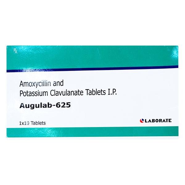 AUGULAB 625mg Tablet 10's Price, Uses, Side effects, Substitutes | Netmeds