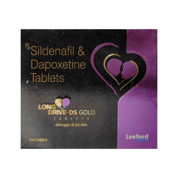 Long Drive DS Gold Tablet 4's Price, Uses, Side effects | Netmeds