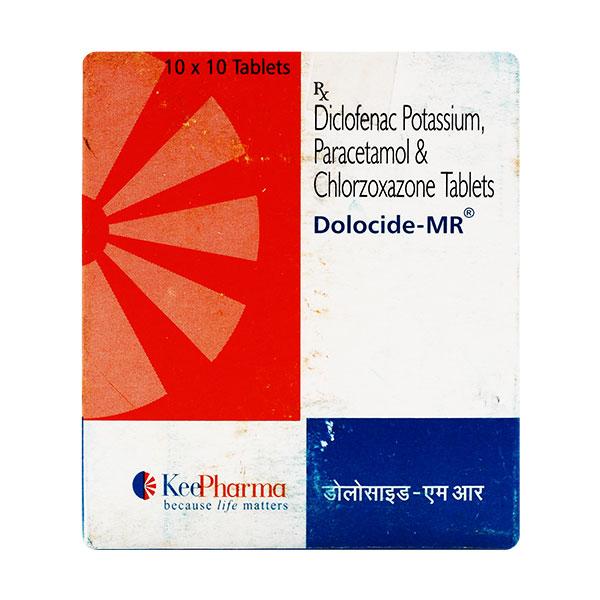Dolocide MR Tablet 10'S : Uses, Side Effects, Price | Netmeds