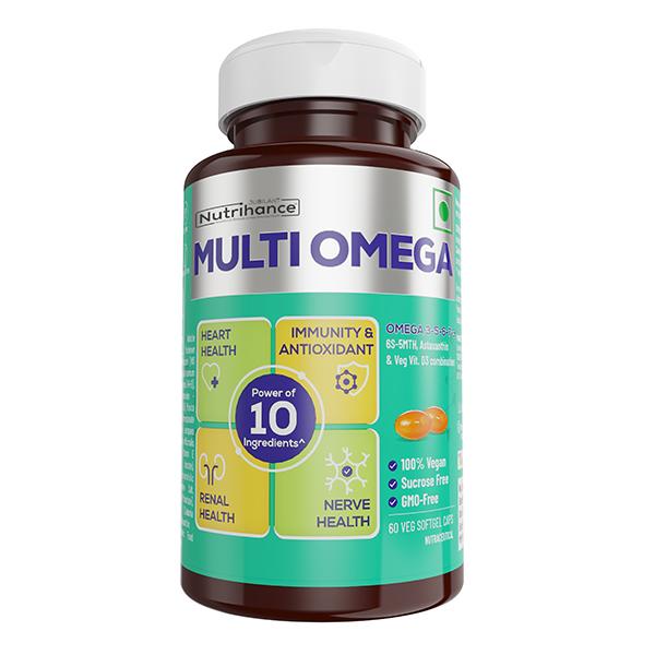 Jubilant Nutrihance Multi Omega Veg Softgel Capsule 60's Online at Best ...