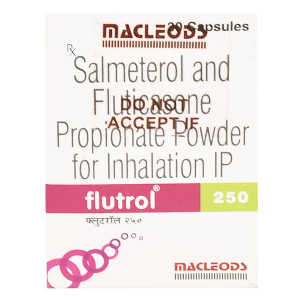 Flutrol 250 Capsule 30'S Price, Uses, Side effects, Substitutes | Netmeds