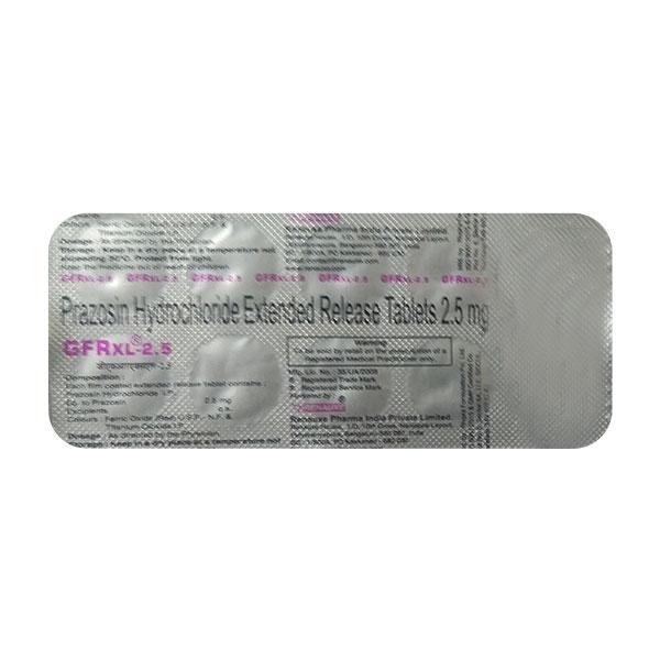 GFR XL 2.5 Tablet 10's Price, Uses, Side effects, Substitutes | Netmeds