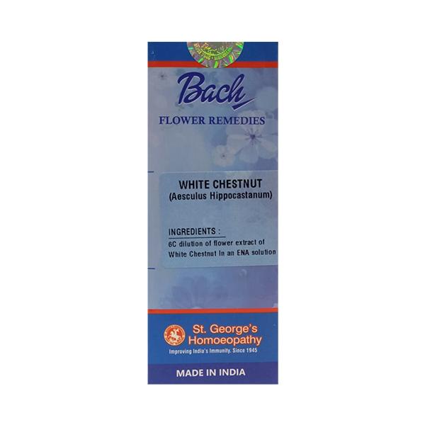 St. George's Bach Flower White Chestnut 6 CH 30 ml