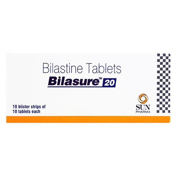 bilasure 20mg tablet