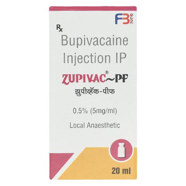 ZUPIVAC PF Injection 20ml Price, Uses, Side effects, Substitutes | Netmeds