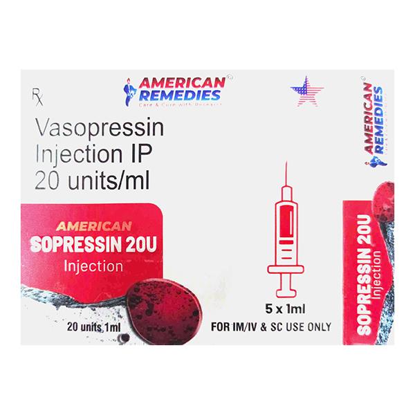 SOPRESSIN 20U Injection 1ml