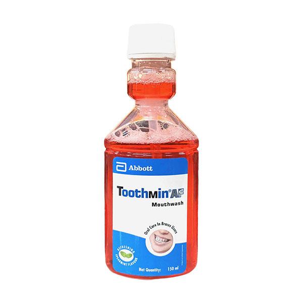 TOOTHMIN AF Refreshing Spearmint Flavour Mouth Wash 150ml Price, Uses ...