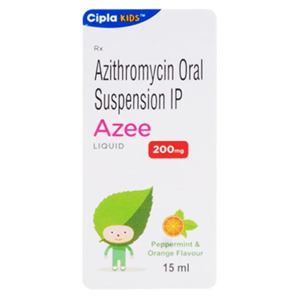 AZEE 200MG PEPPERMINT & ORANGE FLAVOUR Liquid 15ml Price, Uses, Side ...