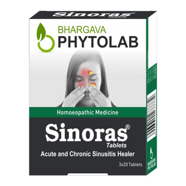 Bhargava Phytolab Sinoras Tablet (Pack Of 3 X 20's) 1's