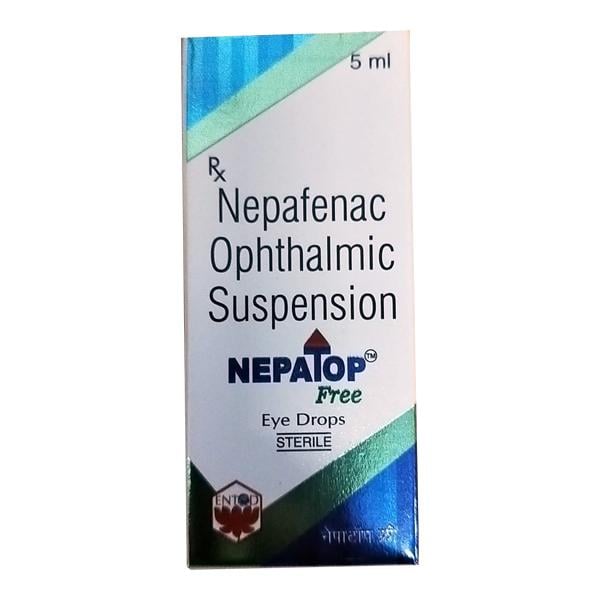 NEPATOP FREE Eye Drops 5ml : Price Uses Side Effects Netmeds