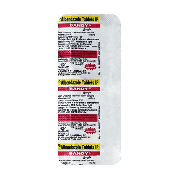 bandy 400mg tablet