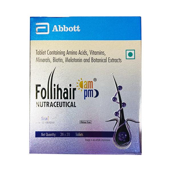 follihair am pm gluten free tablet