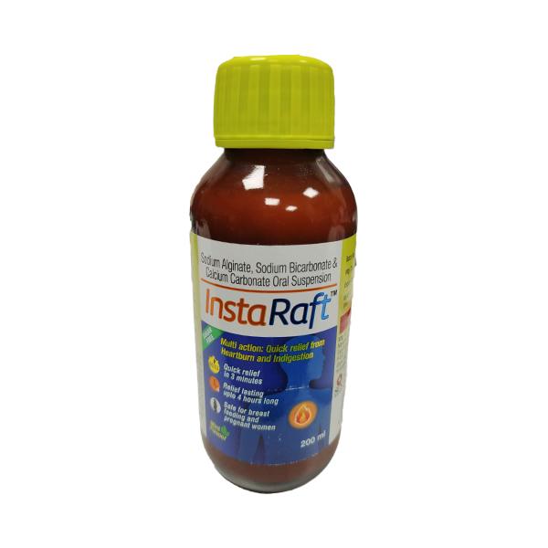 INSTARAFT Sugar free Mint Flavour Oral Suspension 200ml - Price, Uses ...