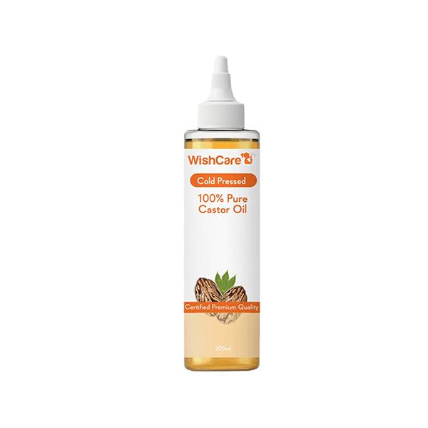 Buy Wishcare 100% Pure Cold Pressed Castor Oil 200 ml Online at ...