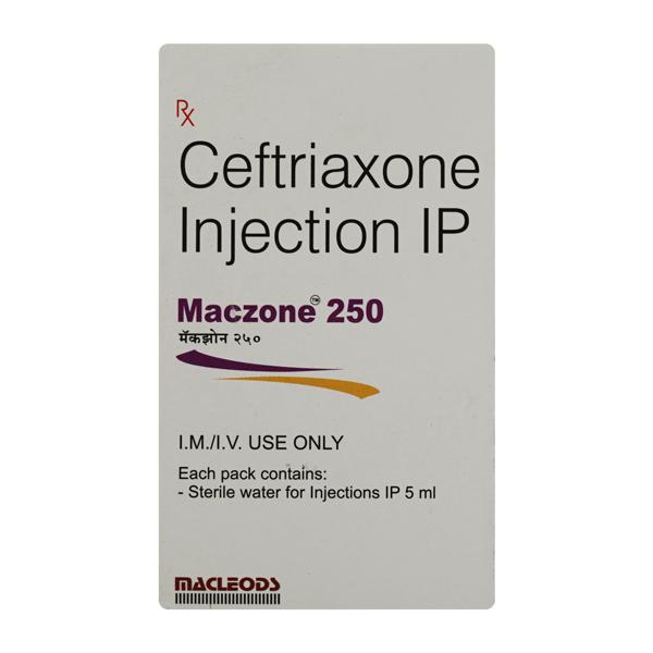 Maczone 250mg Injection 1's Price, Uses, Side effects | Netmeds