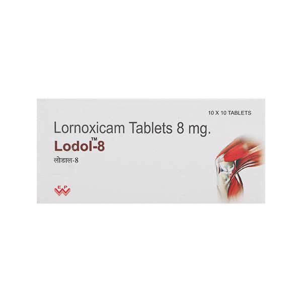 Lodol 8mg Tablet 10'S Price, Uses, Side effects, Substitutes | Netmeds