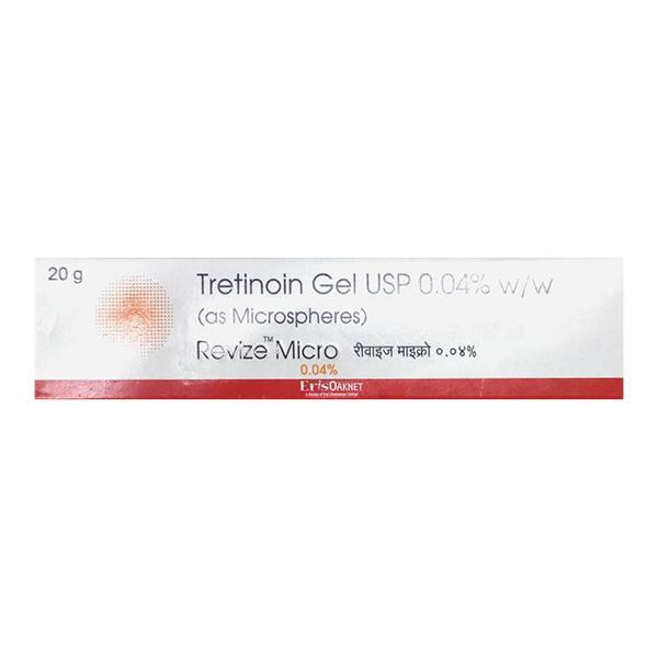 revize micro 0.04 gel 20gm