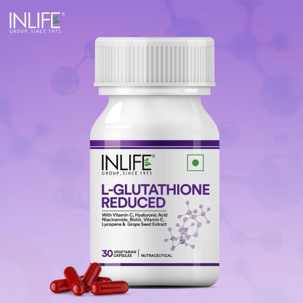 Buy INLIFE Glutathione Reduced Vegetarian Capsules 30's Online at  Discounted Price | Netmeds