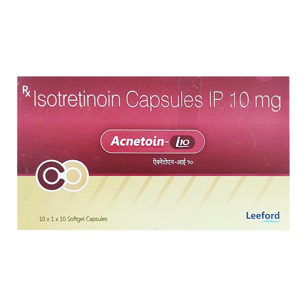 acnetoin i 10 softgel capsule